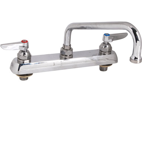 (image for) T&S Brass 1121 FAUCET,8"DECK , 8"SPT,LEADFREE